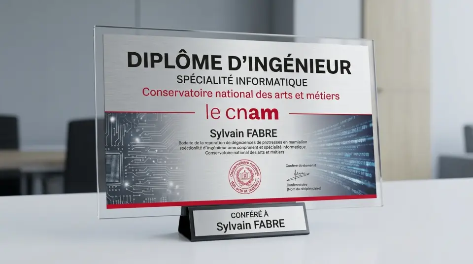 Diplôme d'Ingénieur en Informatique – CNAM (2024)