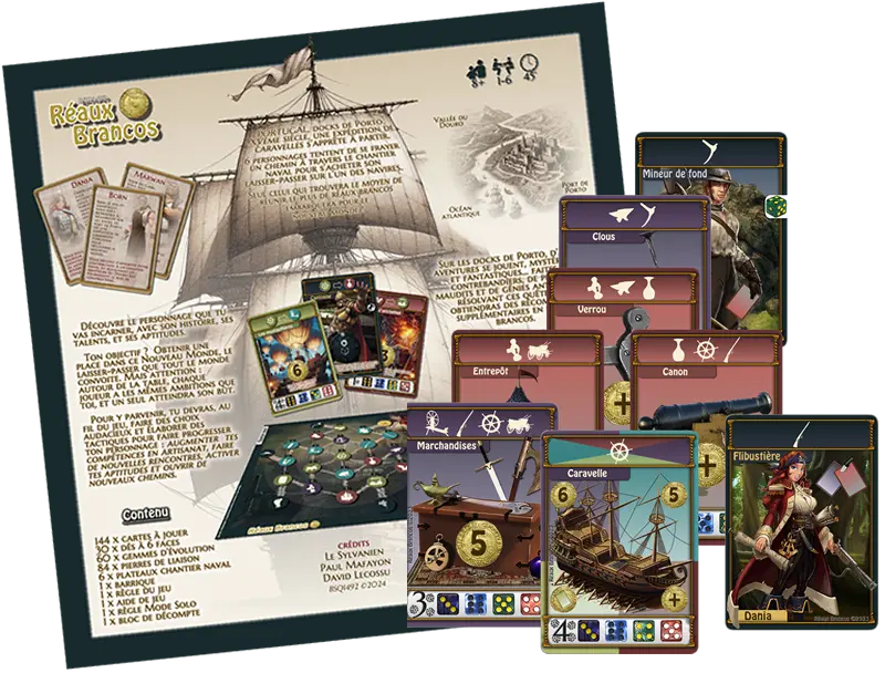 Réaux Brancos – Jeu de Société Stratégique Naval